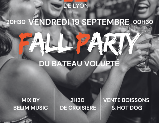 Fall party à bord du volupté - EVENEMENT PASSÉ