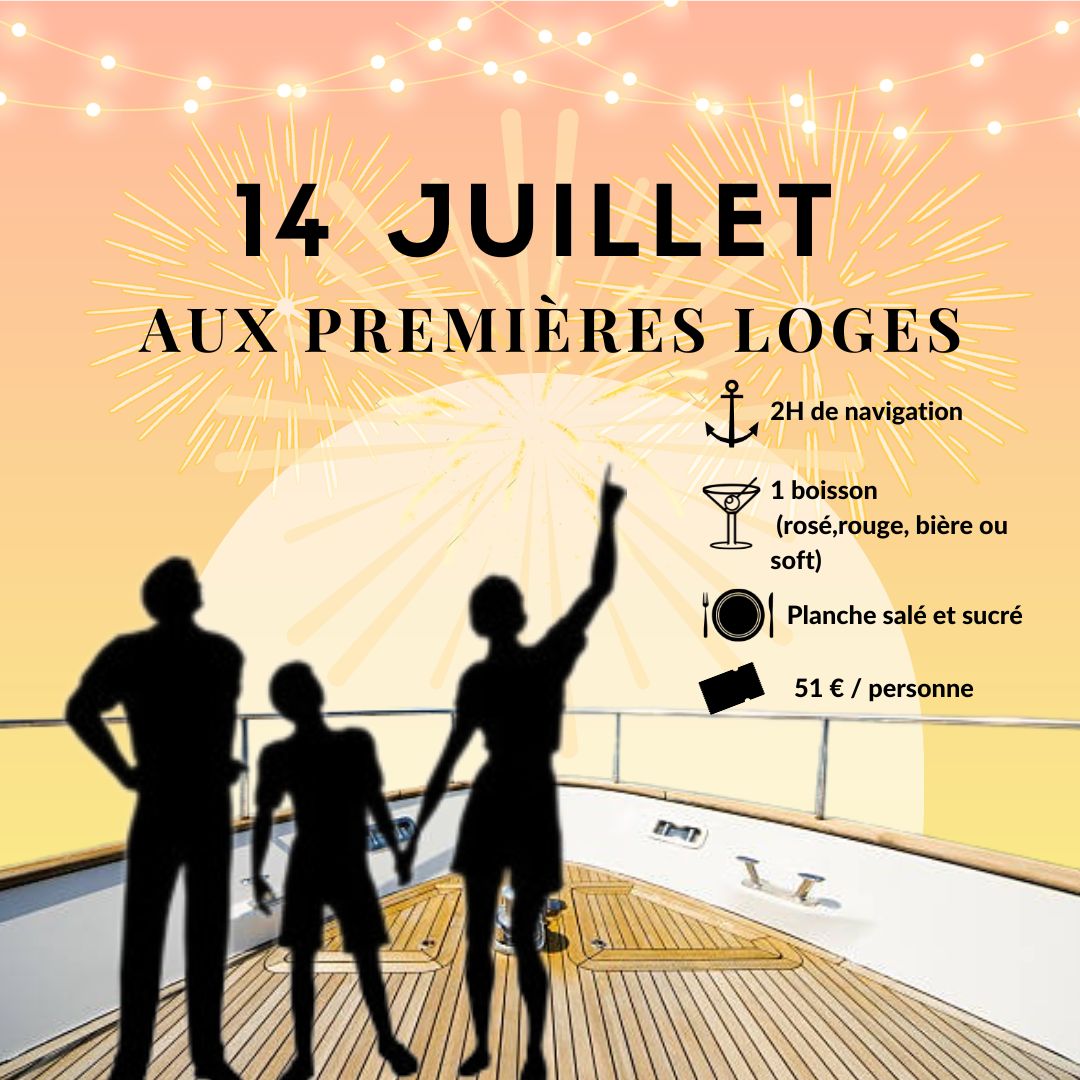 Visuel volupté et officiel 14 juillet pour les RS